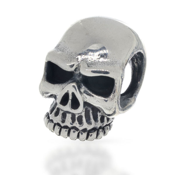 925 Sterling Silberanhänger - Totenkopf "Kinu"