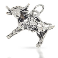 925 Sterling silver pendant - Taurus "Nasir"