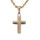 Stainless steel pendant - Cross "Gramul" Rosé-PVD