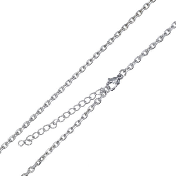 3 mm anchor chain - polished 45 cm
