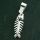 925 Sterling silver pendant - fishbone