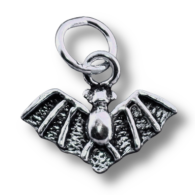 925 Sterling silver pendant - "Pit" bat