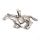 925 Sterling silver pendant - Horse / Mustang