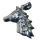 925 Sterling Silberanhänger - Pferde Kopf