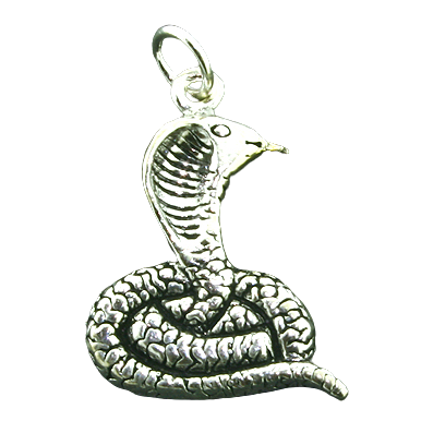 925 Sterling silver pendant - Cobra "Beppo"