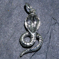 925 Sterling silver pendant - Cobra - Snake