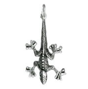925 Sterling Silberanhänger - Gecko "Raphael"