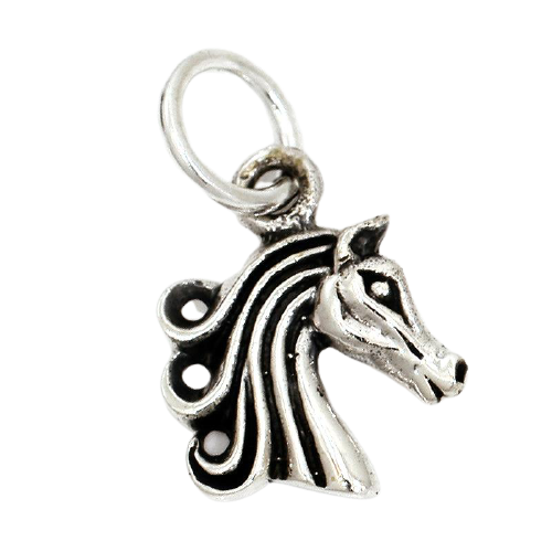 925 Sterling Silberanhänger - Pferd "Gino"