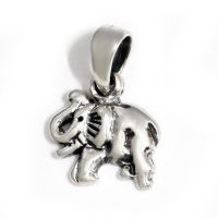 925 Sterling Silberanhänger - Elefant "Kaya"
