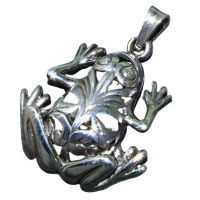 925 Sterling silver pendant - Frog "Alina"