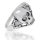 925 Sterling silver ring - skull 54 (17,2 Ø) 6,8 US