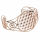 Stainless Steel Bangle - Flower of Life - PVD-Roségold