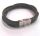 Lederarmband mit Edelstahlverschluss