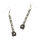 Silver Earrings - Flower