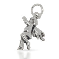 925 Sterling Silberanhänger - Engel "Lukas"