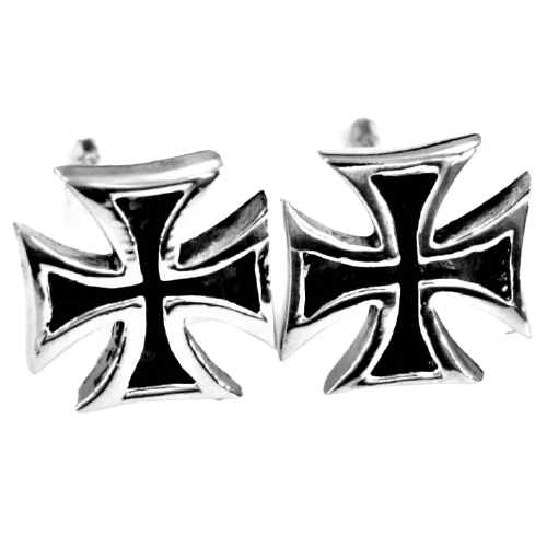Silberohrstecker Eisernes Kreuz