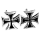 Silberohrstecker Eisernes Kreuz