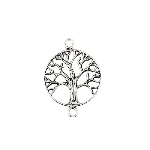 Silberanhänger für Armband / Kette - Lebensbaum
