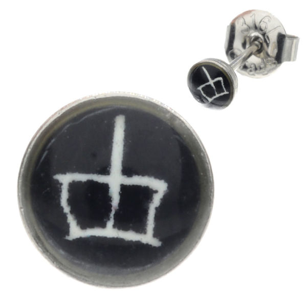 Edelstahlohrstecker - Chinesisches Zeichen