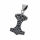 Stainless Steel Pendant "Thors Hammer - Steel"