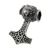 Edelstahlanhänger - Thors Hammer 80 mm