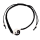 Armband aus Stoff - Größenverstellbar - mit 925er Silberanhänger Yin und Yang