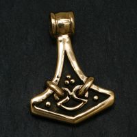 Bronzeanhänger - Thors Hammer "Blitz"