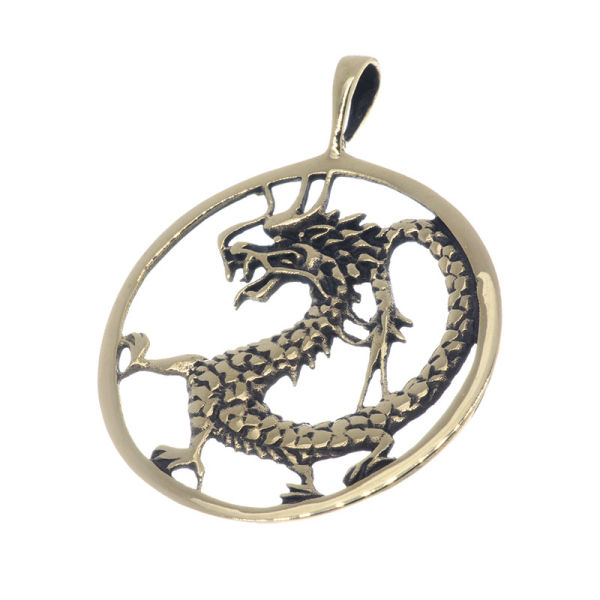 Bronzeanhänger Drache