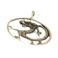 Bronzeanhänger Drache
