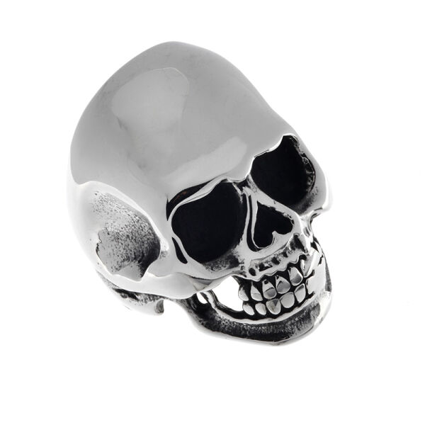 Edelstahlring/Totenkopf 63 (20,1 Ø) 10 US