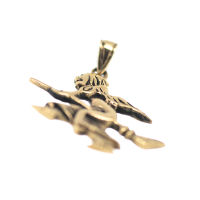 Bronzeanhänger Hexe