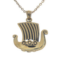 Bronze Pendant - Viking Ship