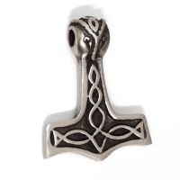 Tin Pendant - Thors Hammer