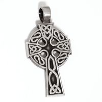 Zinnanhänger keltisches Kreuz