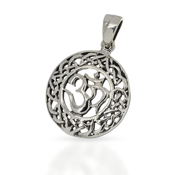 925 Sterling Silberanhänger - Om "Harleen"