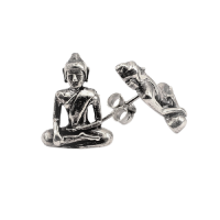 Silberohrstecker Buddha Siddhartha