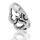 925 Sterling Silberring - Om 52 (16,6 Ø) 6,1 US
