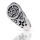 925 Sterling Silberring - Pentagramm 55 (17,5 Ø)...