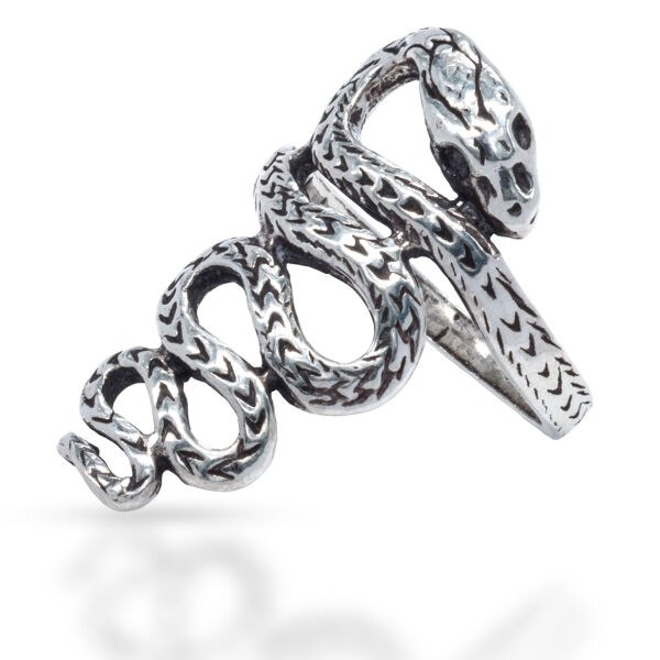 925 Sterling Silberring - Schlange 57 (18,1 Ø) 08 US