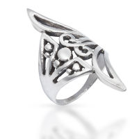 925 Sterling Silberring - "Mia"