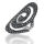 925 Sterling Silberring - "Markasit Spirale"