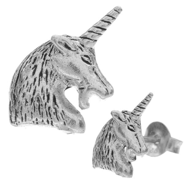 Silberohrstecker Einhorn