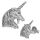 Silberohrstecker Einhorn