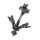 Stainless Steel Pendant – Jorf Dragon Motif in Hammer Form