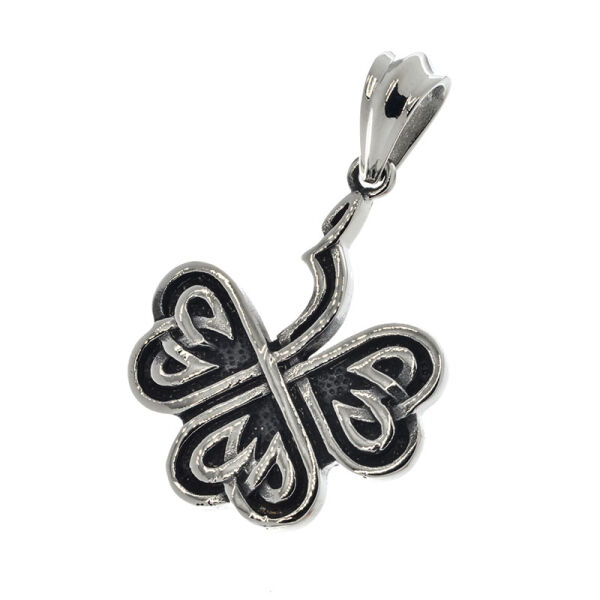 Stainless steel pendant - shamrock "Shamrock"