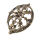 Bronze Brooch Nordic Cross Animal Ornaments