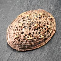 Bronze brooch - Humpback brooch