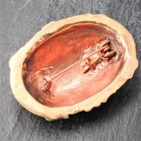 Bronze Brosche