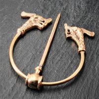 Bronze brooch - dragon