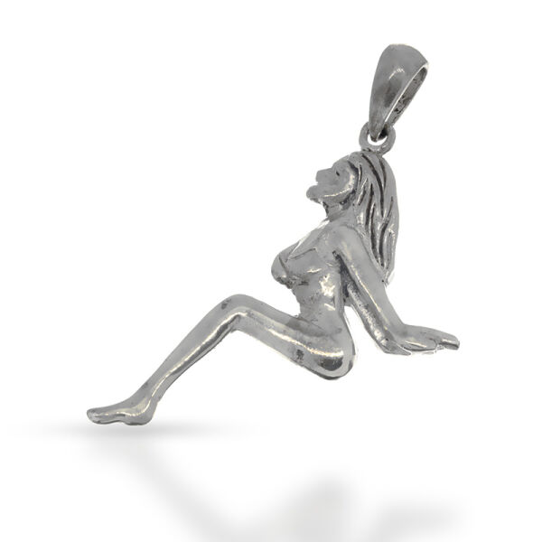 925 Sterling Silberanhänger - Bikini girl